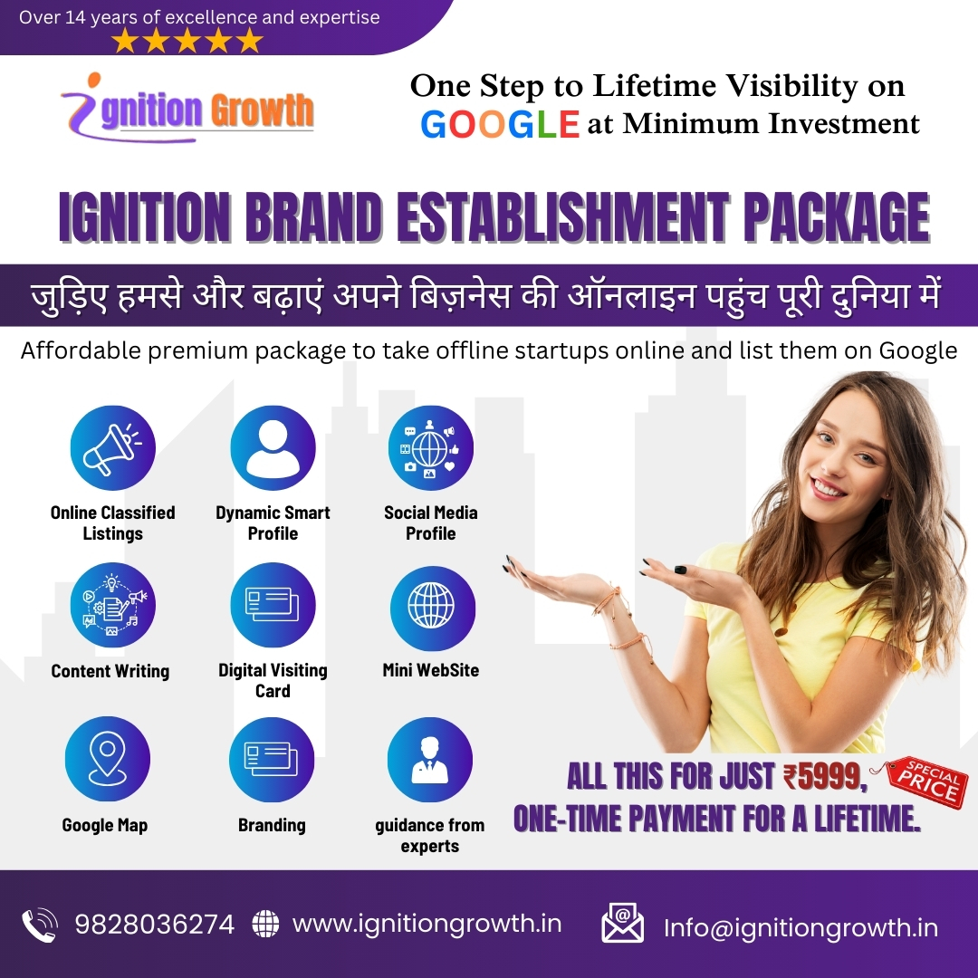 Ignite Your Creativity with Kotapride’s Ignition Digital Branding Package