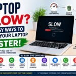 Laptop Running Slow? 10 Easy Ways to Make Your Laptop Faster